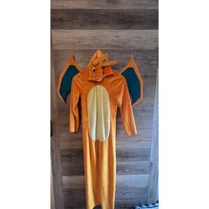 Pokemon Costume Charizard halloween Kigurumi Deluxe Kids Large 10-12 yrs Wings